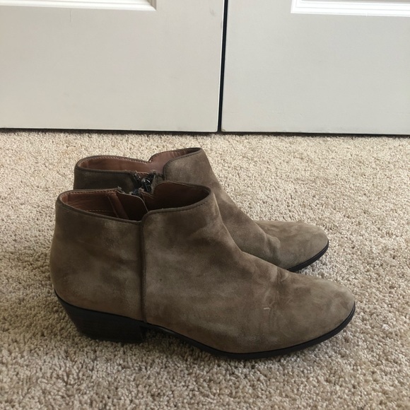 Sam Edelman Suede Booties - Picture 2 of 4